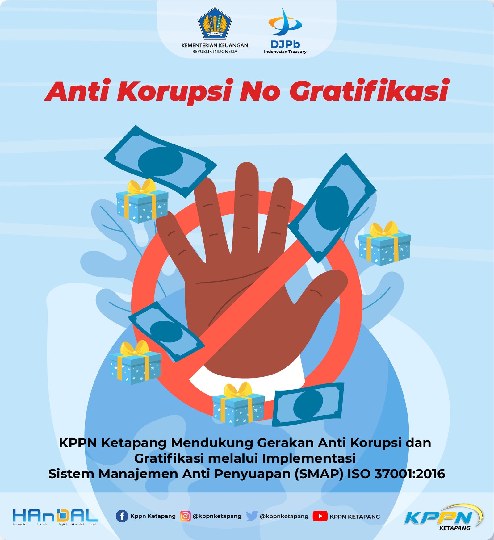 Website Mengenai Anti Korupsi dan Gratifikasi